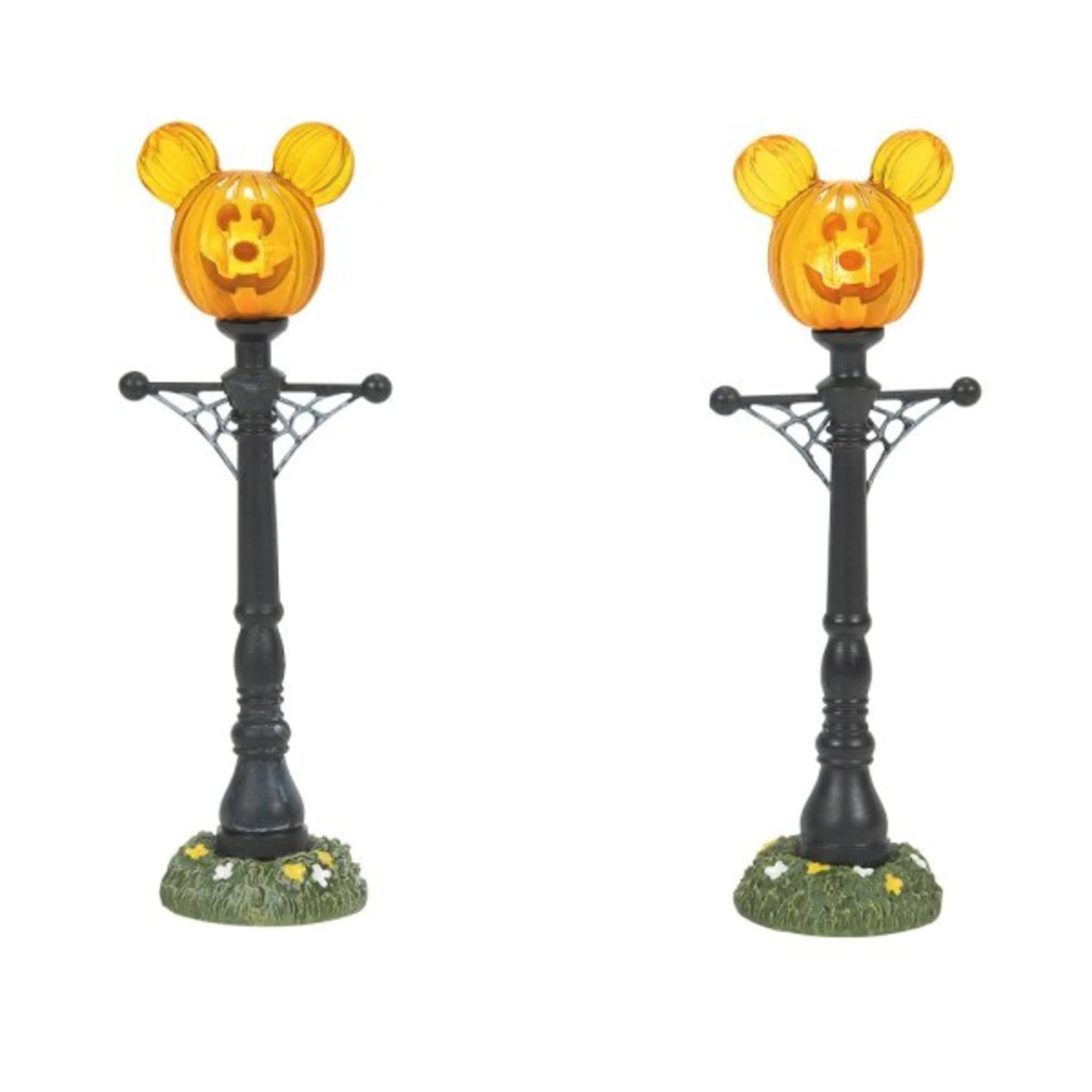 Disney - Mickey’s Pumpkintown Street Lights Set of 2 Disney - Mickey’s Pumpkintown Street Lights Set Of 2 -Toy Store disney department 56 disney mickeys pumpkintown st
