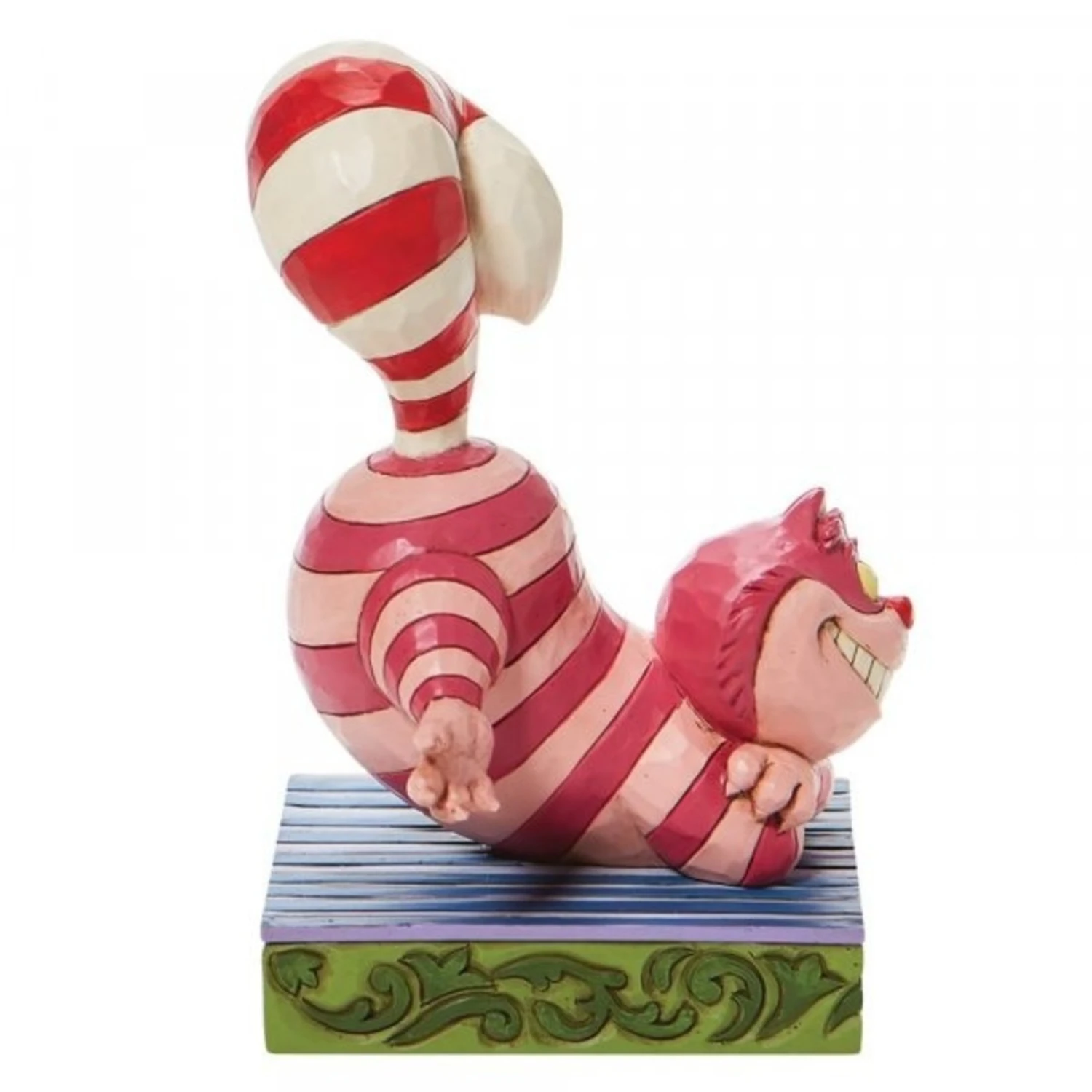 Disney - Cheshire Cat Candy Cane Cheer Figurine Disney - Cheshire Cat Candy Cane Cheer Figurine -Toy Store disney traditions disney cheshire cat candy cane c 1