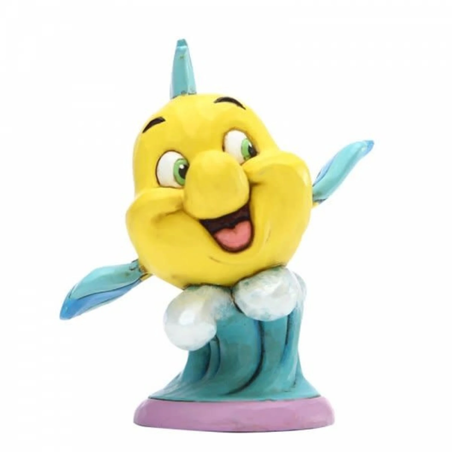 Disney - Go Fish Flounder (Little Mermaid) Figurine Disney - Go Fish Flounder (Little Mermaid) Figurine -Toy Store disney traditions disney go fish flounder little m