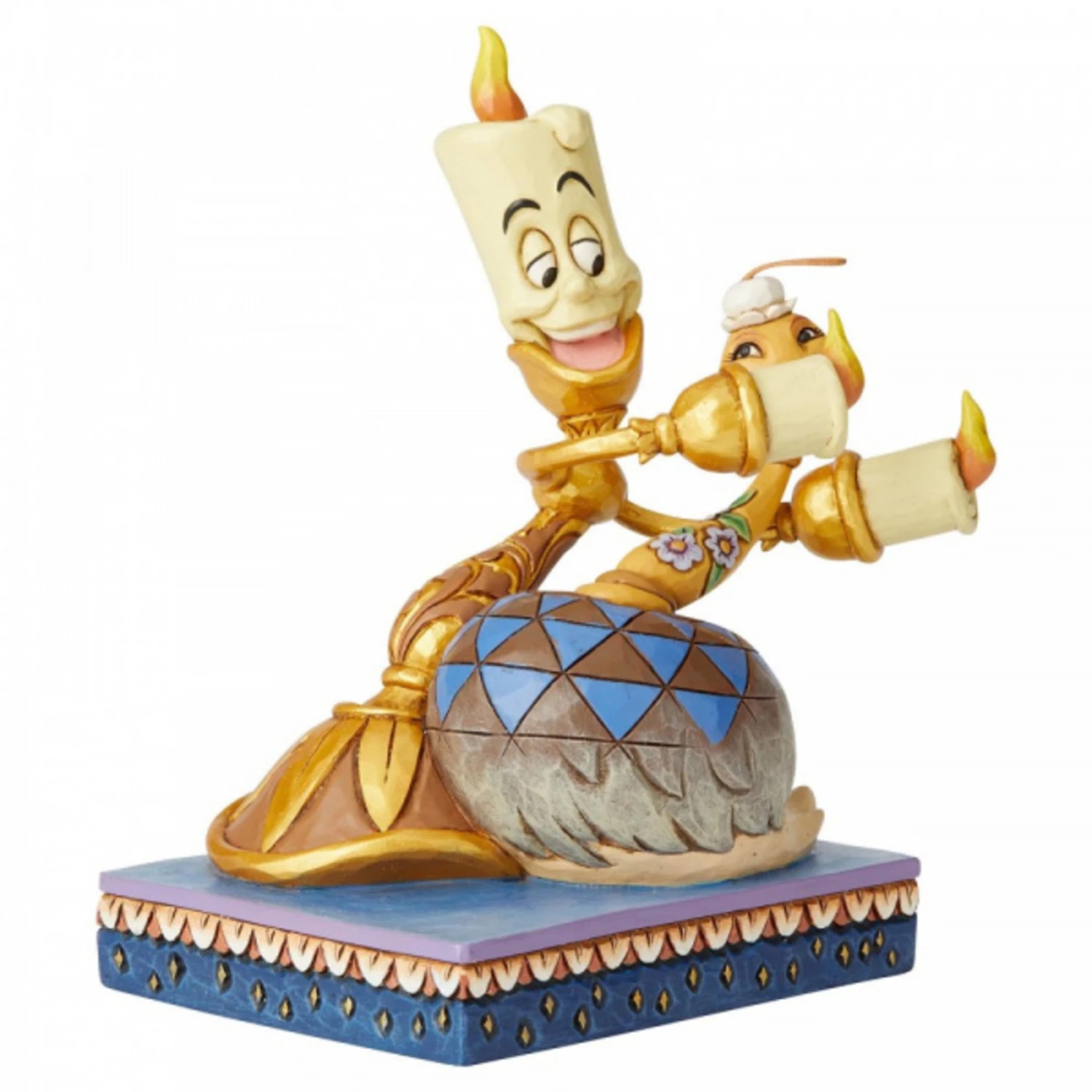 Lumiere and Feather Duster - Romance by Candlelight Lumiere And Feather Duster - Romance By Candlelight -Toy Store disney traditions disney lumiere and feather duste 2
