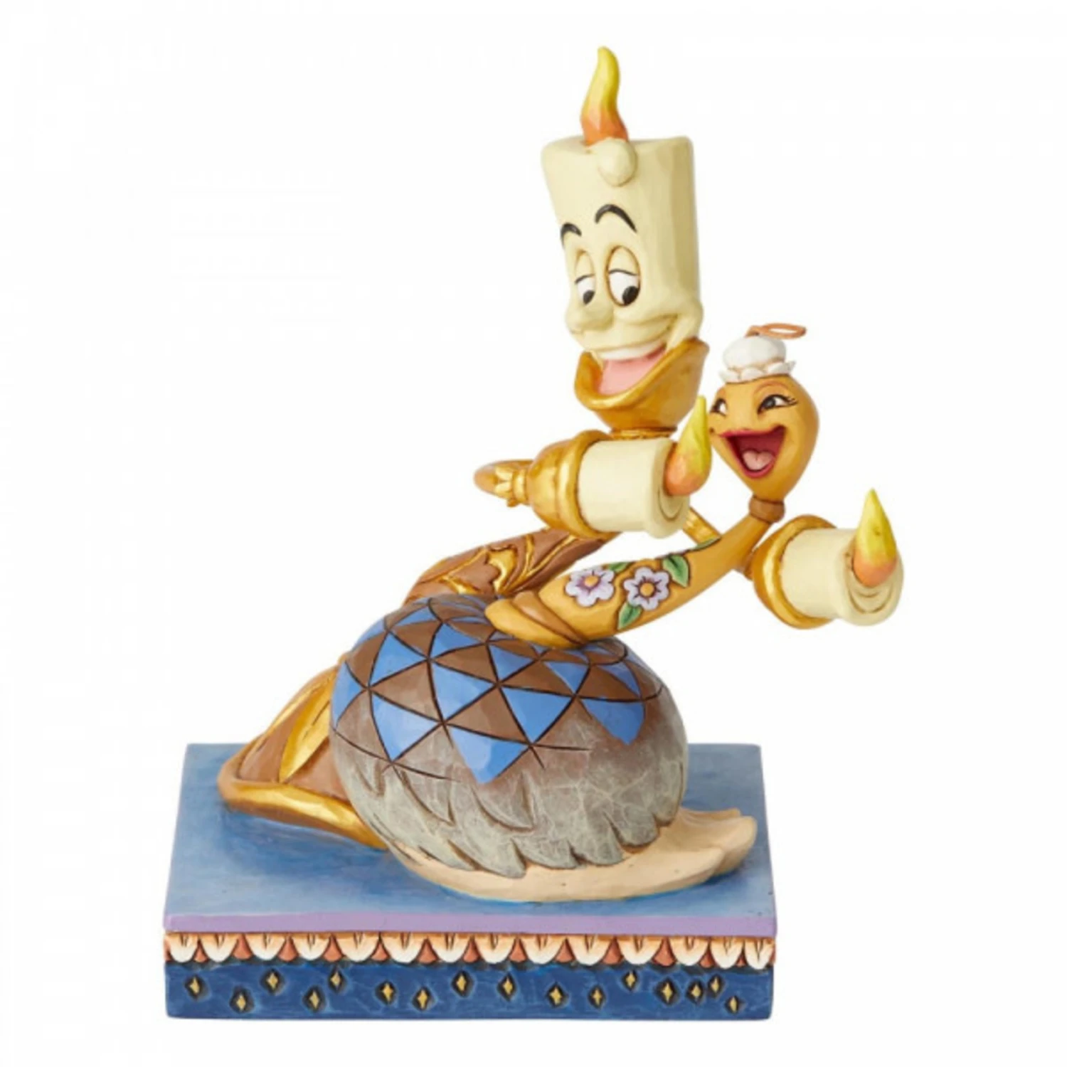 Lumiere and Feather Duster - Romance by Candlelight Lumiere And Feather Duster - Romance By Candlelight -Toy Store disney traditions disney lumiere and feather duste