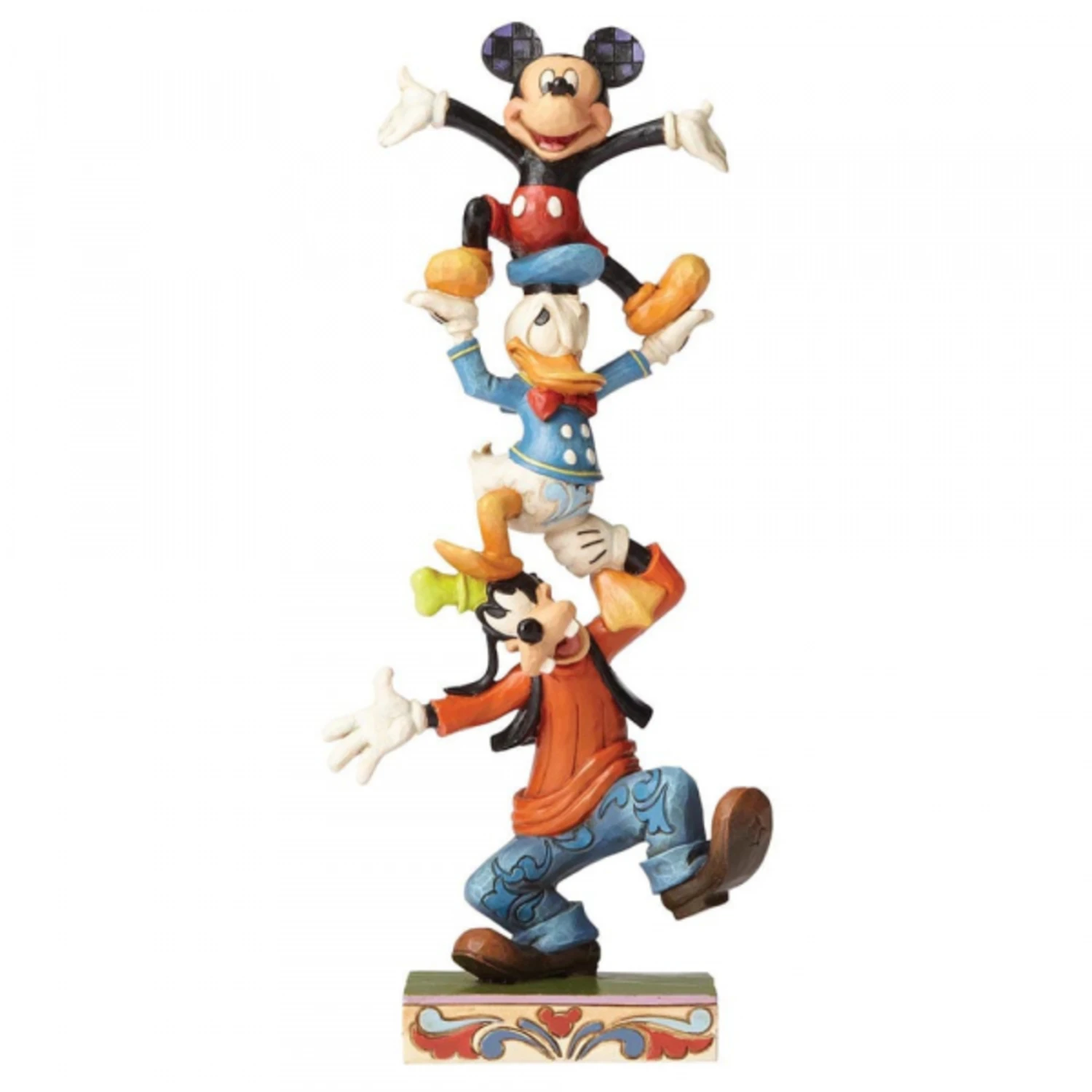 Disney - Mickey Mouse, Donald Duck & Goofy- Teetering Tower Disney - Mickey Mouse, Donald Duck & Goofy- Teetering Tower -Toy Store disney traditions disney mickey mouse donald duck