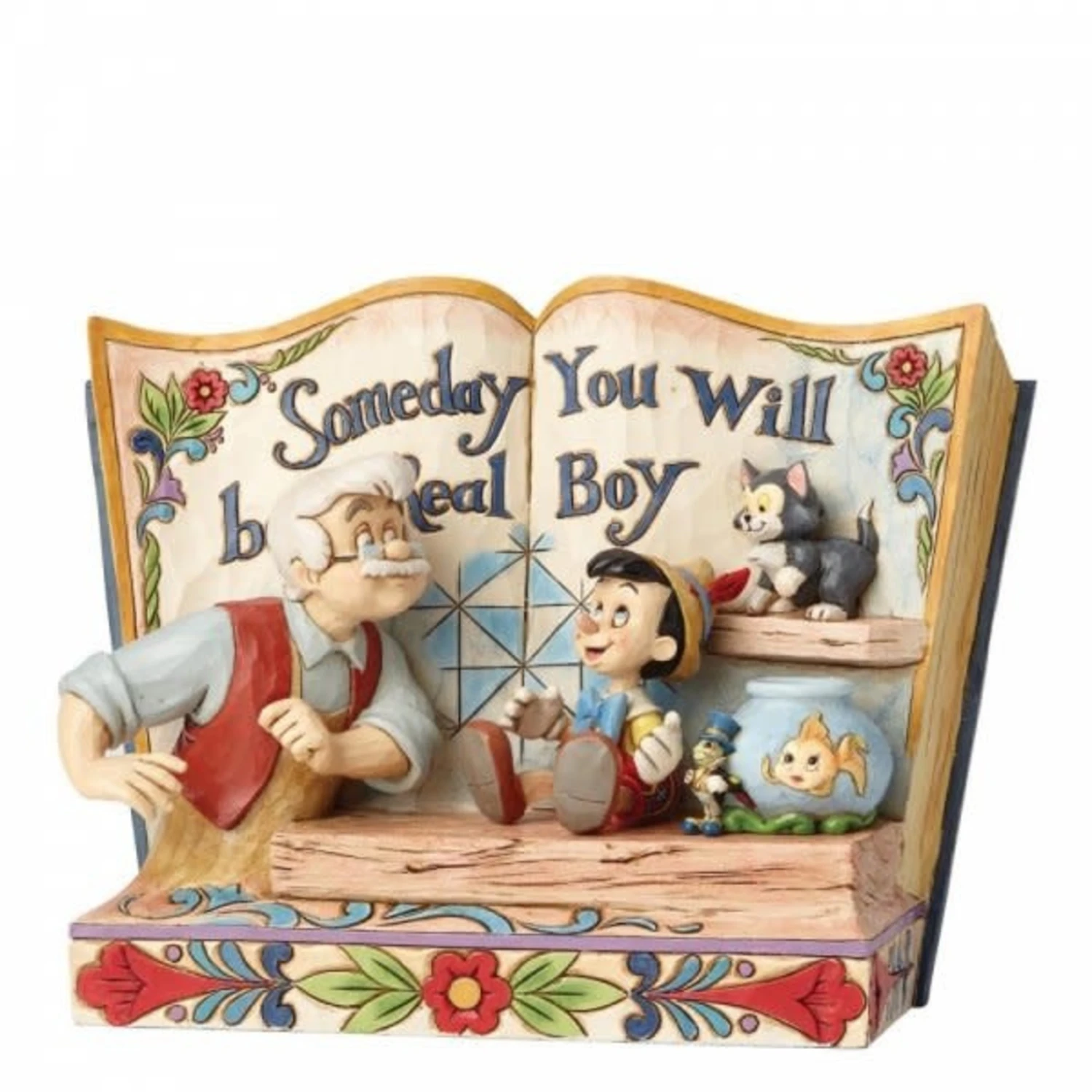 Disney - Pinocchio Storybook - Someday You Will Be A Real Boy Disney - Pinocchio Storybook - Someday You Will Be A Real Boy -Toy Store disney traditions disney pinocchio storybook somed
