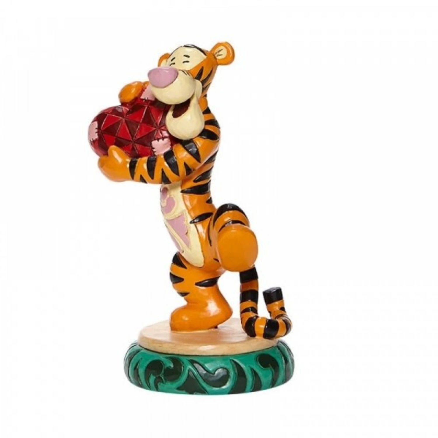Disney - Tigger Holding Heart - Heartfelt Hug Disney - Tigger Holding Heart - Heartfelt Hug -Toy Store disney traditions disney tigger holding heart hear 1