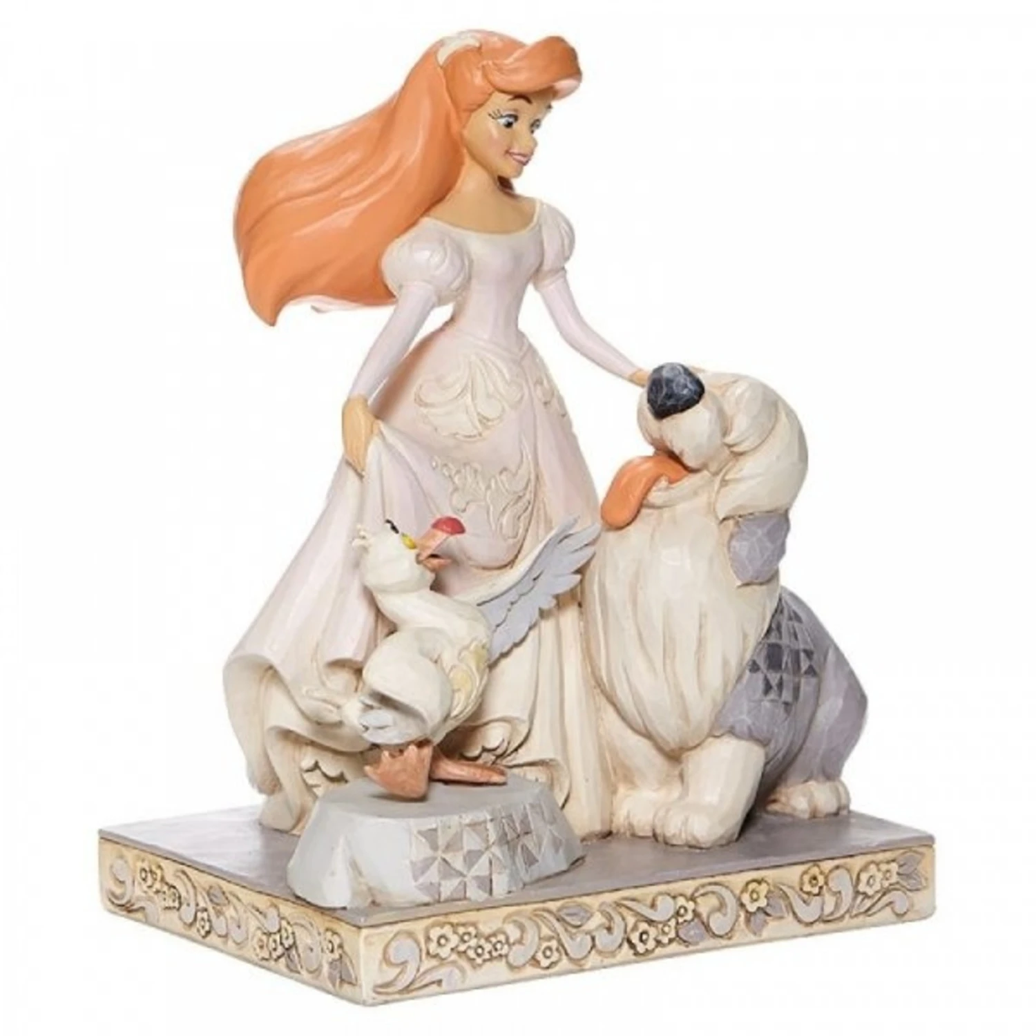 Disney - White Woodland Ariel ( Spirited Siren ) figurine Disney - White Woodland Ariel ( Spirited Siren ) Figurine -Toy Store disney traditions disney white woodland ariel spir 1