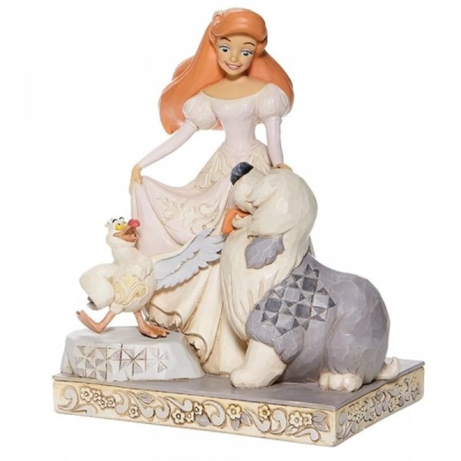 Disney - White Woodland Ariel ( Spirited Siren ) figurine Disney - White Woodland Ariel ( Spirited Siren ) Figurine -Toy Store disney traditions disney white woodland ariel spir 2