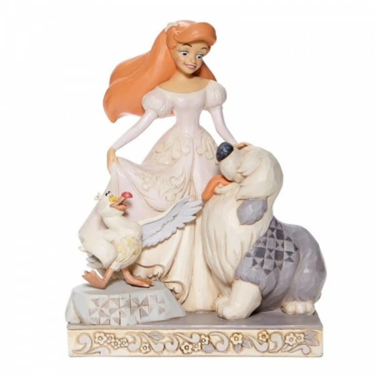 Disney - White Woodland Ariel ( Spirited Siren ) figurine Disney - White Woodland Ariel ( Spirited Siren ) Figurine -Toy Store disney traditions disney white woodland ariel spir