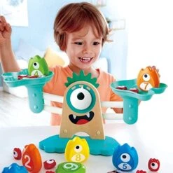 Hape Monster Maths Scale -Toy Store hape monster maths scale 3
