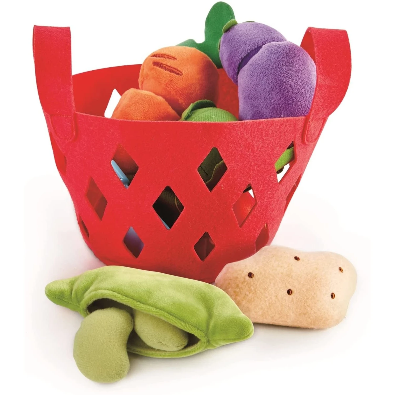 Toddler Vegetable Basket Hape Toddler Vegetable Basket -Toy Store hape toddler vegetable basket 1