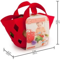 Hape Toddler Vegetable Basket 2 Hape Toddler Vegetable Basket -Toy Store hape toddler vegetable basket 2