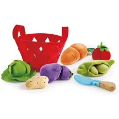 Hape Toddler Vegetable Basket 5 Hape Toddler Vegetable Basket -Toy Store hape toddler vegetable basket 5