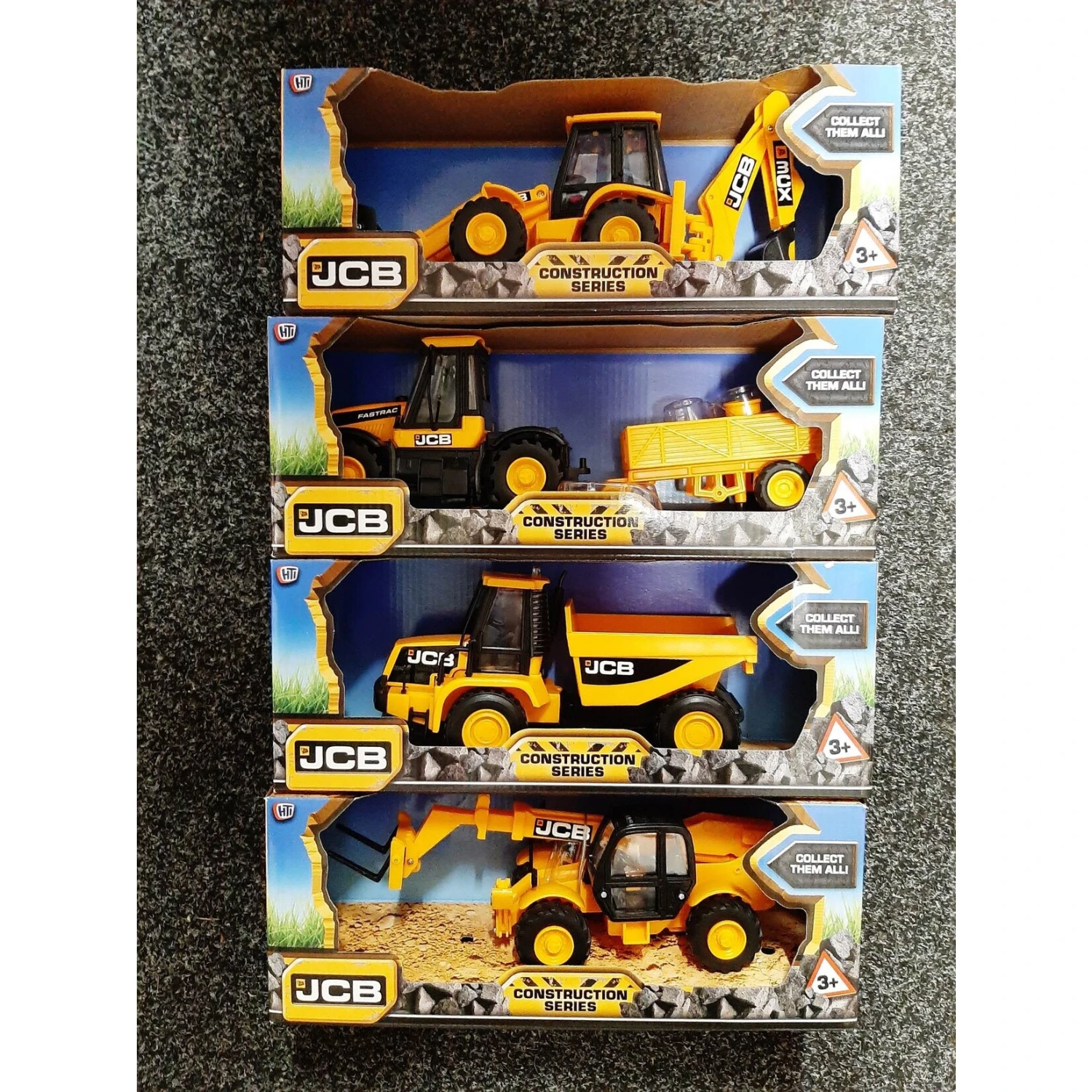 JCB 1:32 Vehicle Construction Series Assorted JCB 1:32 Vehicle Construction Series Assorted -Toy Store jcb jcb 132 vehicle construction series assorted