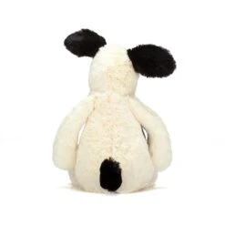 Bashful Black & Cream Puppy - Medium -Toy Store jellycat bashful jellycat bashful black cream pupp 2