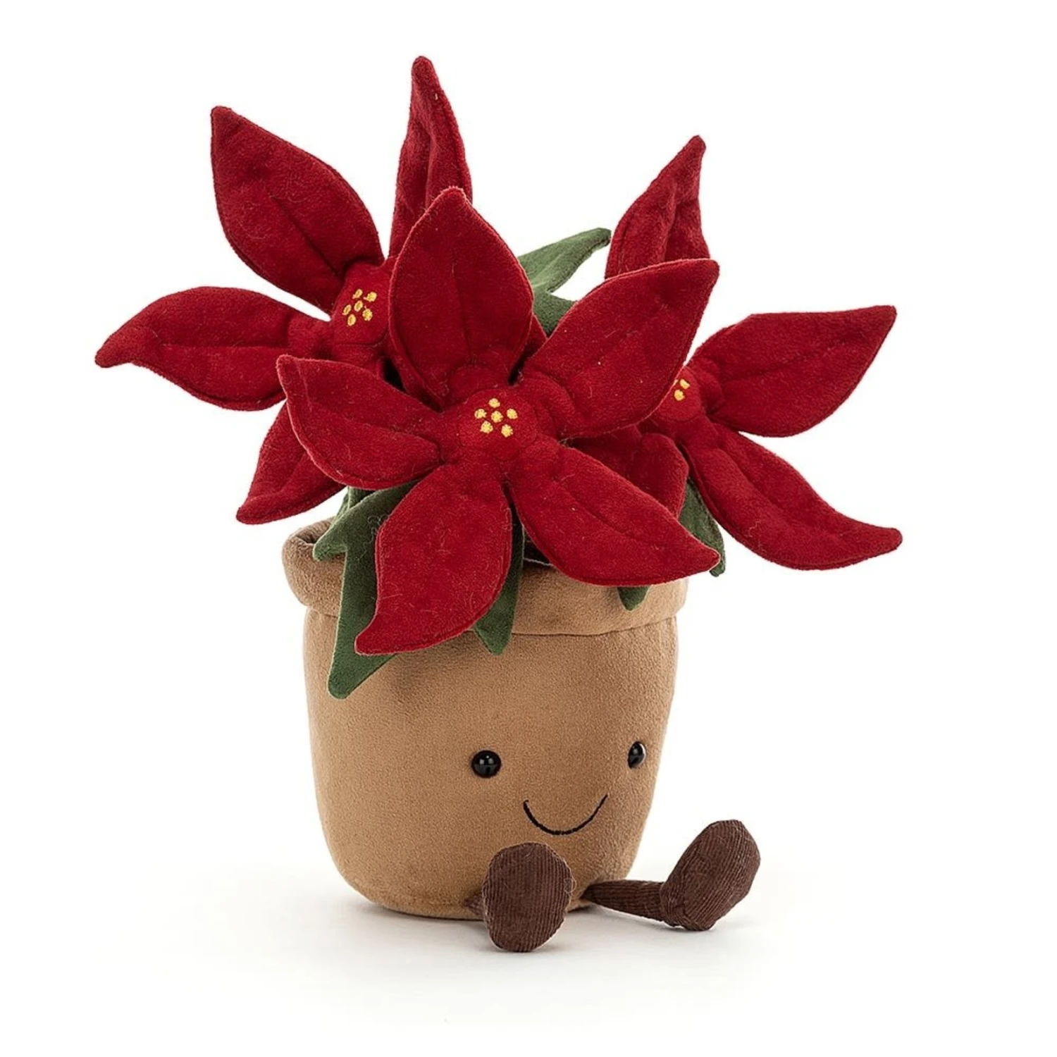 Jellycat - Amuseable Poinsetta Jellycat - Amuseable Poinsetta -Toy Store jellycat festive jellycat amuseable poinsettia