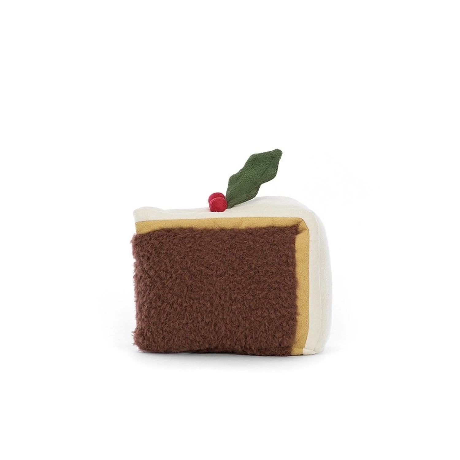 Jellycat - Amuseable Slice of Christmas Cake Jellycat - Amuseable Slice Of Christmas Cake -Toy Store jellycat festive jellycat amuseable slice of chris 1