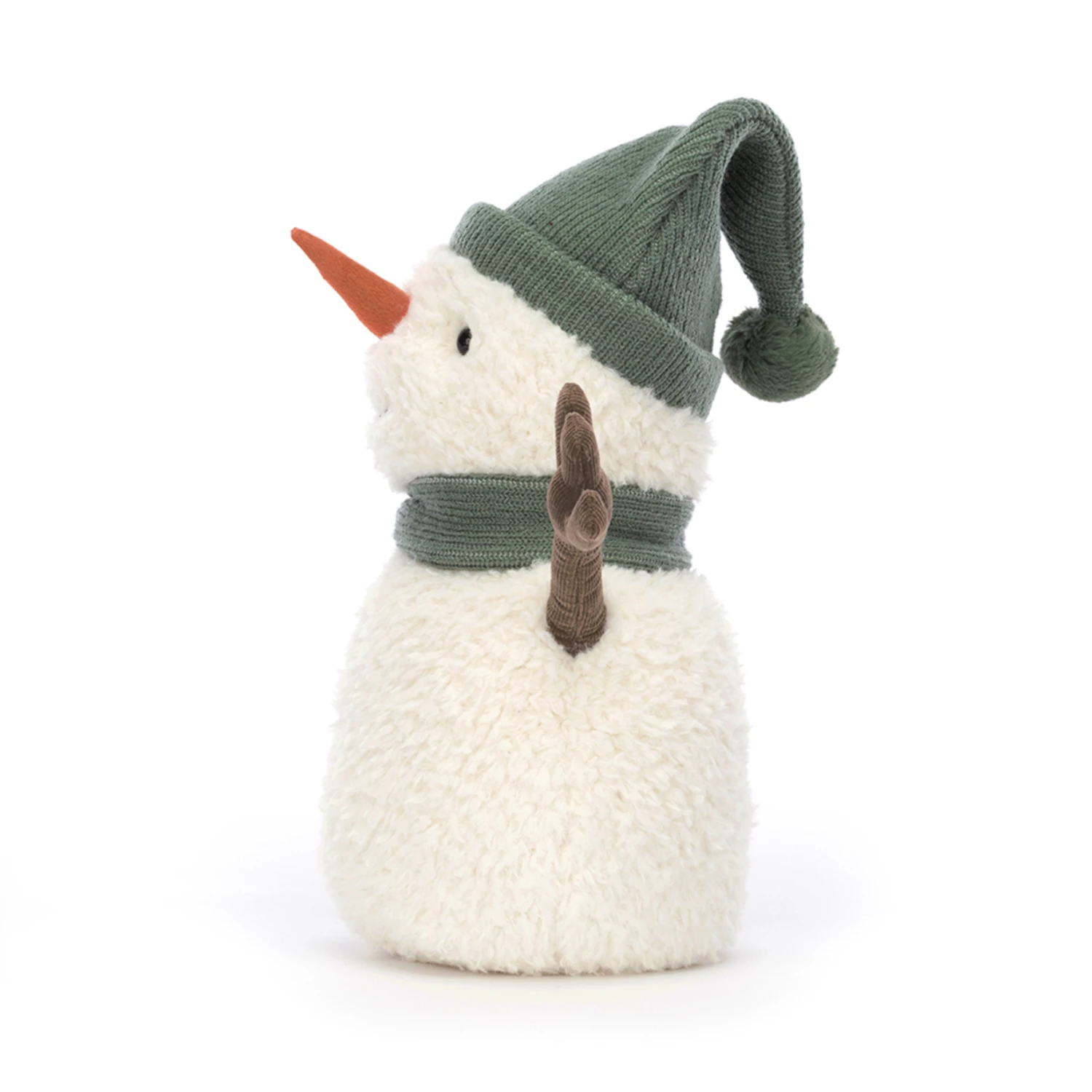 Jellycat - Maddy Snowman Large - Green Jellycat - Maddy Snowman Large - Green -Toy Store jellycat festive jellycat maddy snowman large gree 1