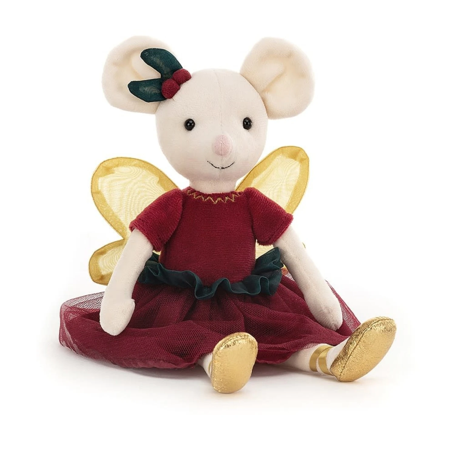 Jellycat - Sugar Plum Fairy Mouse Jellycat - Sugar Plum Fairy Mouse -Toy Store jellycat festive jellycat sugar plum fairy mouse