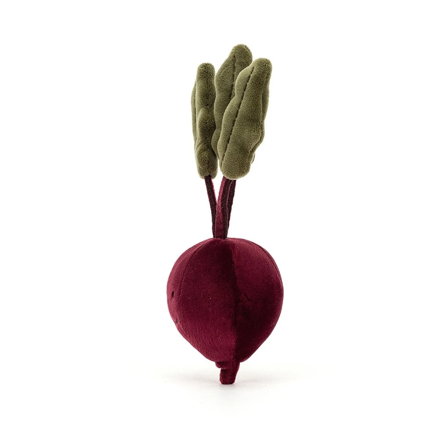 Jellycat - Vivacious Vegetable Beetroot Jellycat - Vivacious Vegetable Beetroot -Toy Store jellycat fruit veg jellycat vivacious vegetable be 1