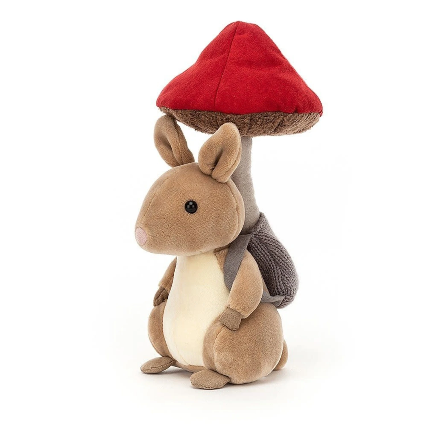 Jellycat - Fungi Forager Bunny Jellycat - Fungi Forager Bunny -Toy Store jellycat little legs jellycat fungi forager bunny