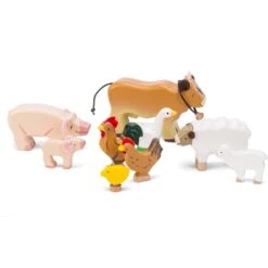 Toy Store -Toy Store le toy van sunny farm wooden animal set 1