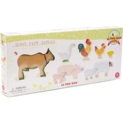 Le Toy Van Sunny Farm Wooden Animal Set 3 Le Toy Van Sunny Farm Wooden Animal Set -Toy Store le toy van sunny farm wooden animal set 3