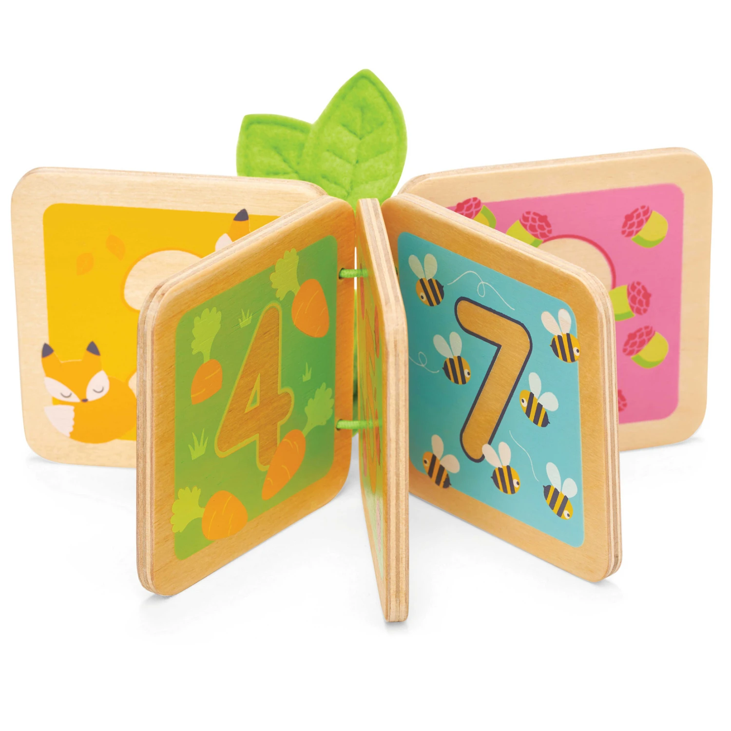 Wooden Counting Book Wooden Counting Book -Toy Store petilou wooden counting book 1