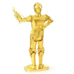 Gold C-3PO - Star Wars - Metal Kit -Toy Store star wars gold c 3po star wars metal kit 2